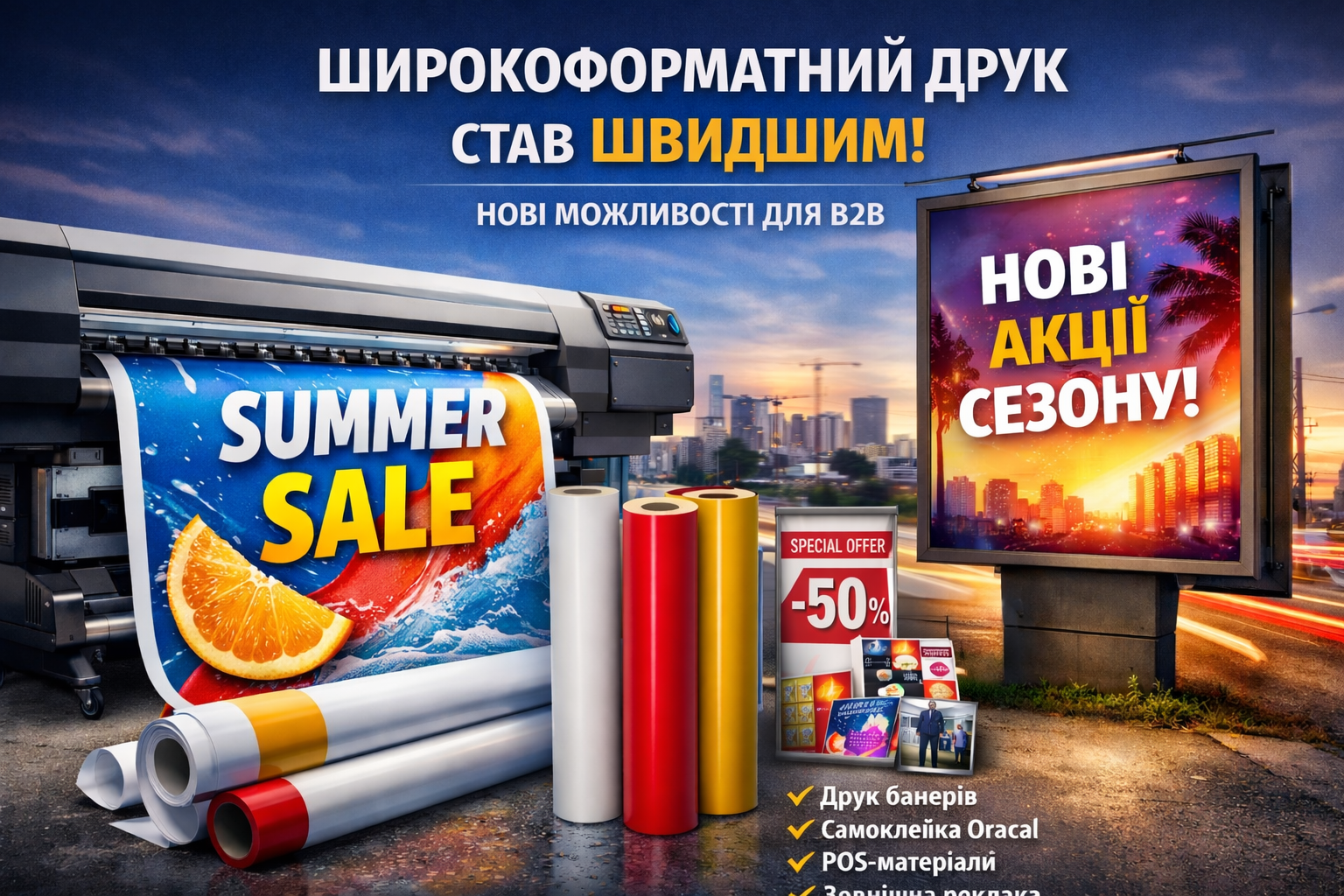 Широкоформатний друк TopPrint