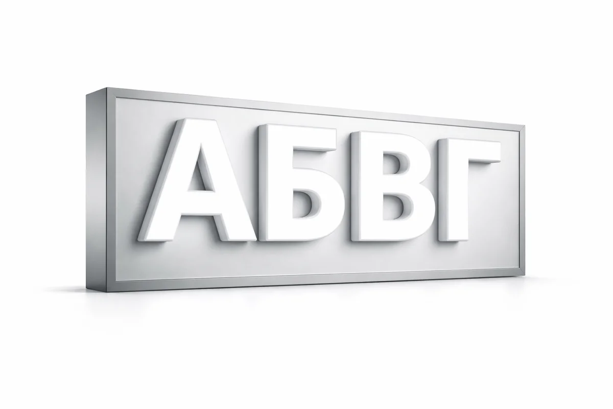 Світлові вивіски — виготовлення 3D літер та лайтбоксів для магазинів та офісів